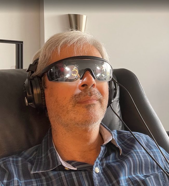 Sesión de tratamiento con dispositivo de neuroestimulación